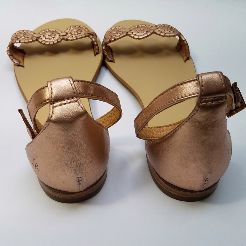 Jack Rogers Metallic Copper 9m NEW - Picture 3 of 4
